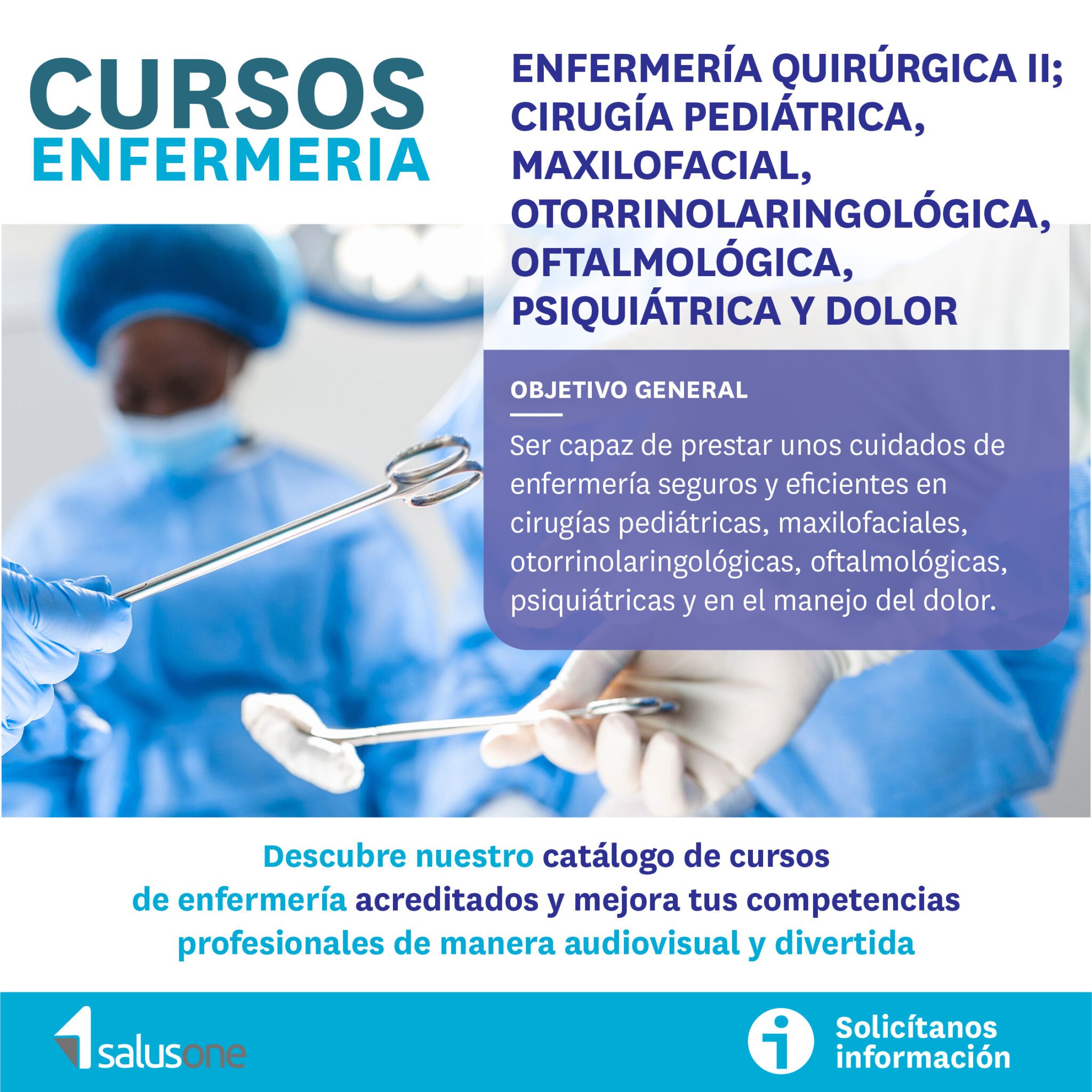 Novedades SalusOne Curso CFC Enfermería Quirúrgica II Cirugía