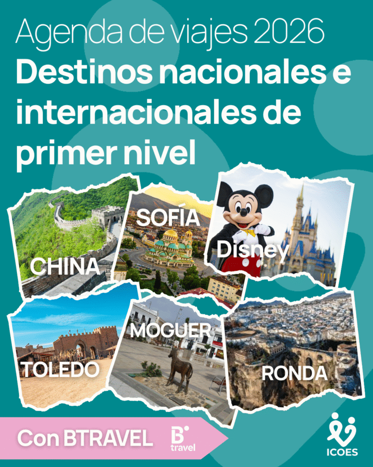 ICOES y Btravel presentan su exclusiva agenda de viajes 2026 con ...